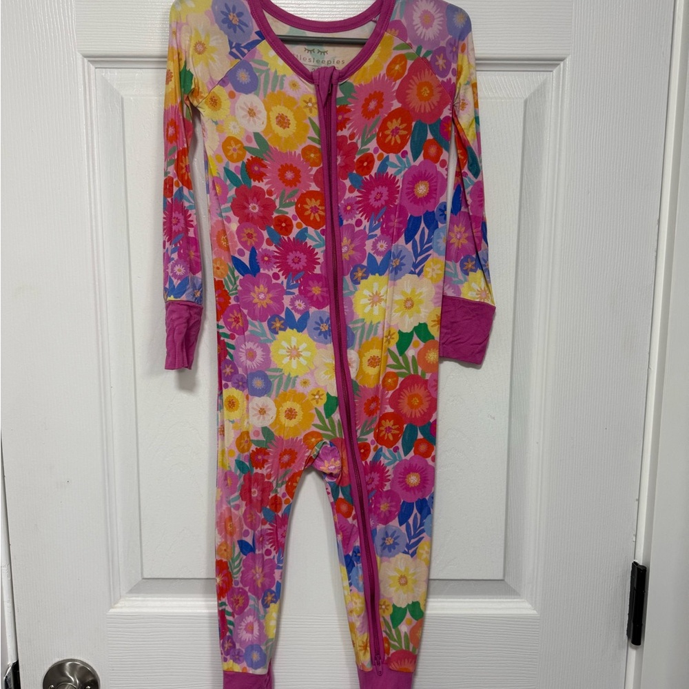 Floral little sleepies One Piece Pajama